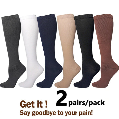 Calcetines de Compresión para Running (Pack de 6 Pares)