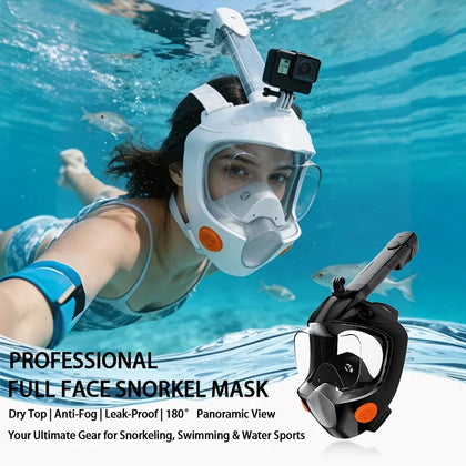 Máscara de Buceo y Snorkel Vista Panorámica