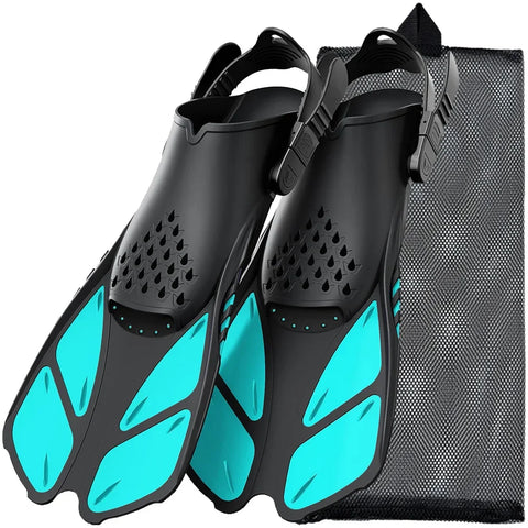 Aletas Cortas de Entrenamiento para Piscina