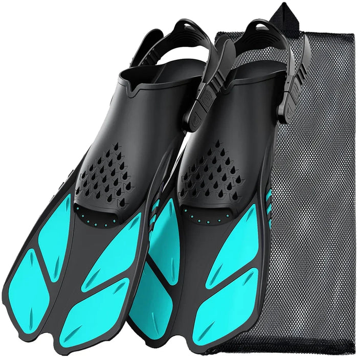 Aletas Cortas de Entrenamiento para Piscina